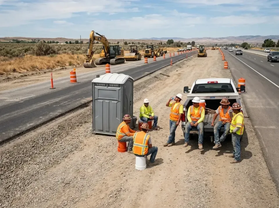 highway-road-construction-crew-007 — frequently asked questions, Porta Potty and Restroom Rentals in Oakbrook, KY